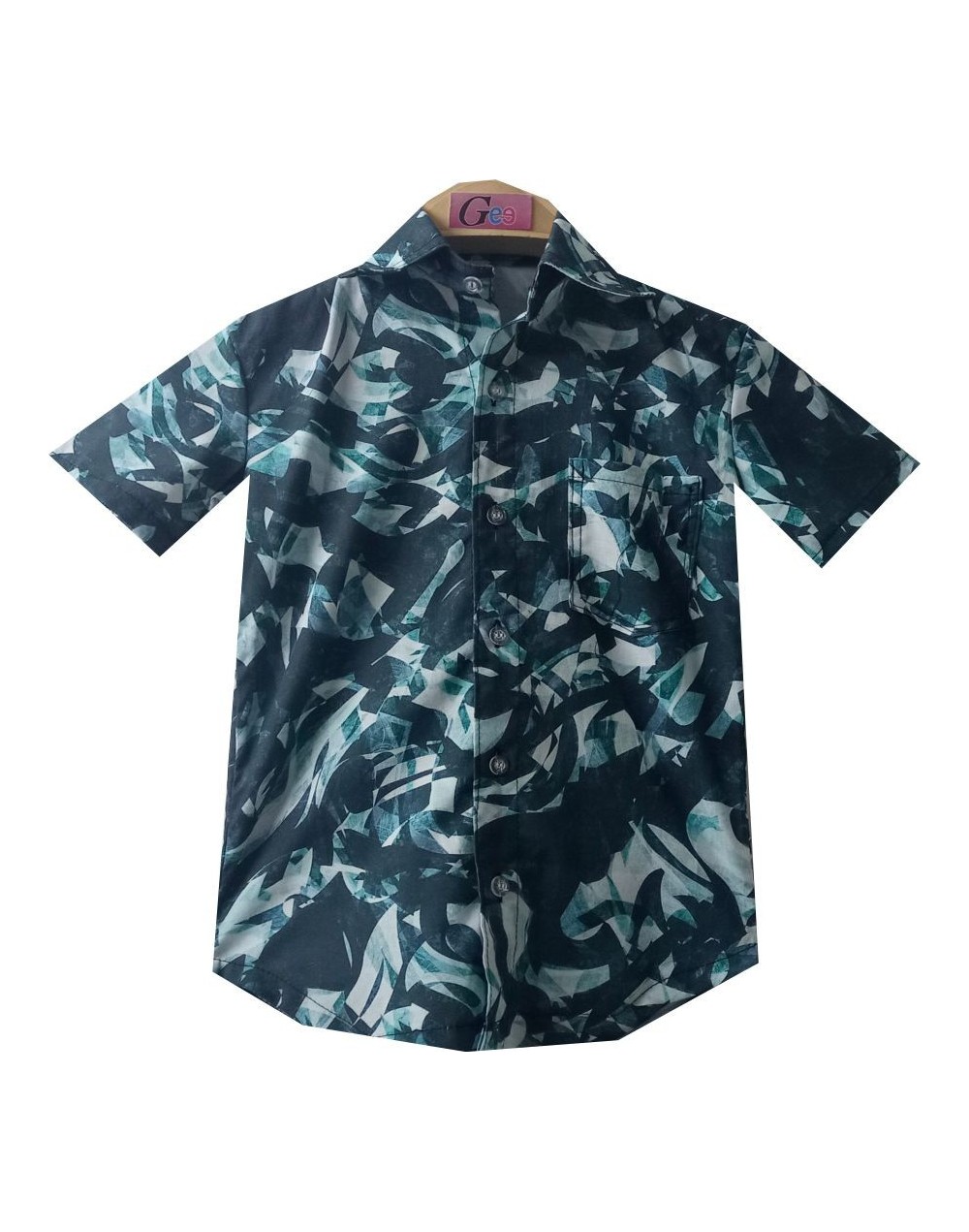 Camisa de niño manga corta