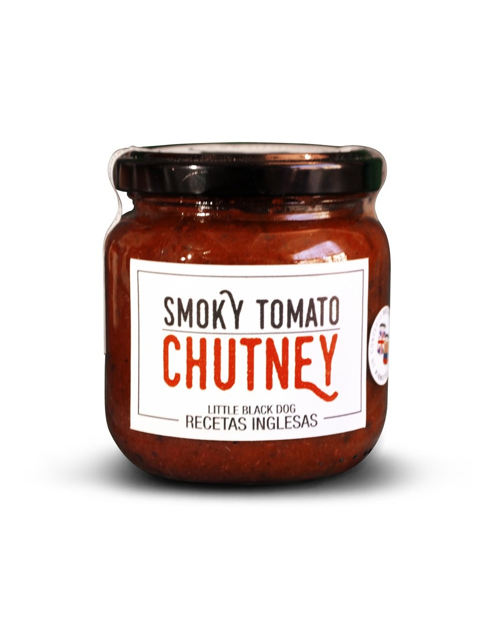 Smoky tomato chutney o conserva británica de tomates ahumados y especias