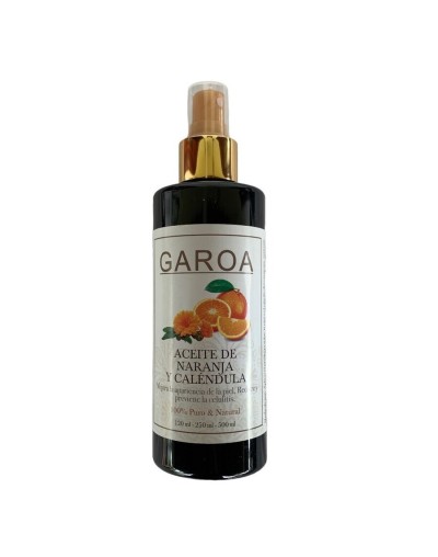 Aceite de naranja y caléndula