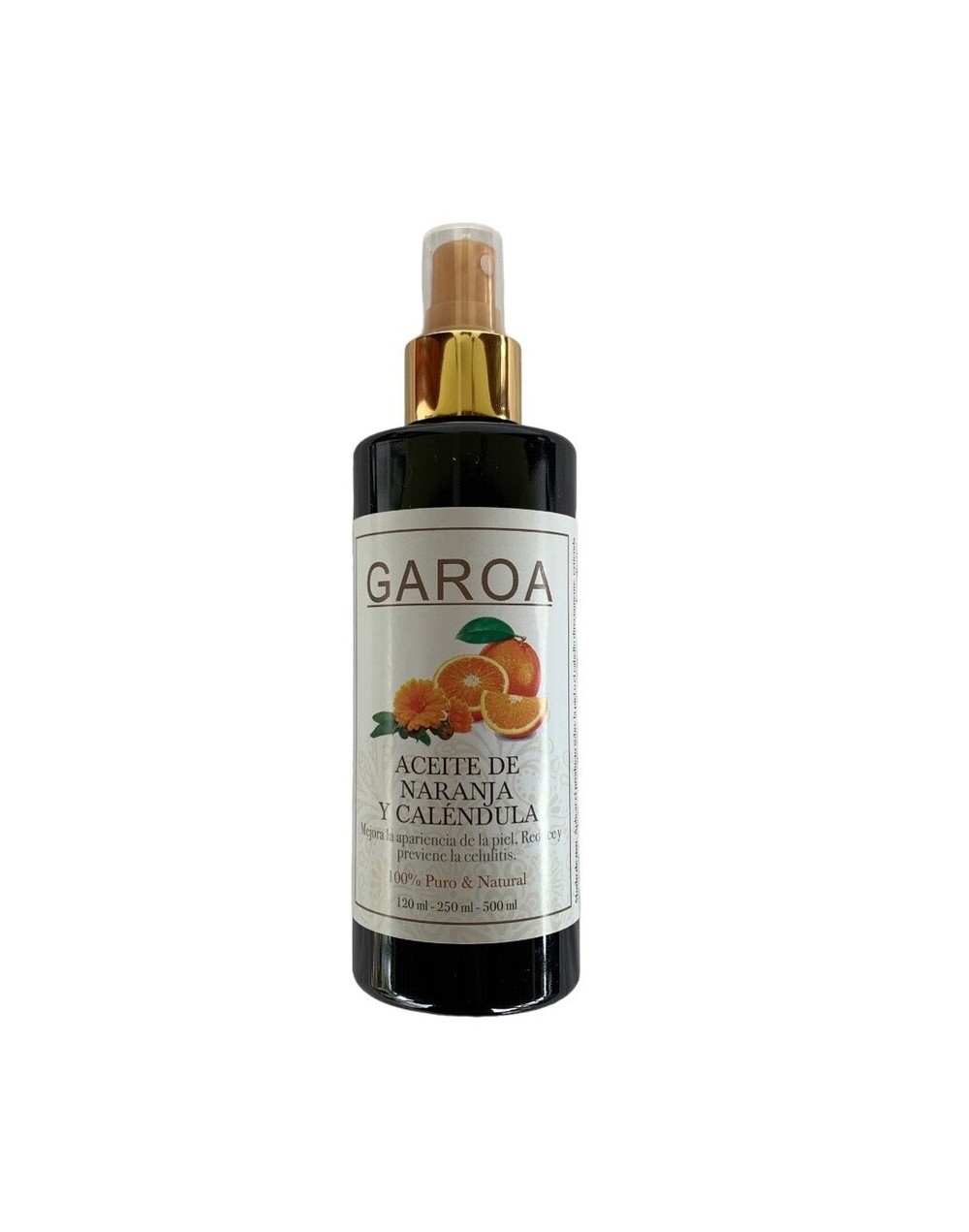 Aceite de naranja y caléndula
