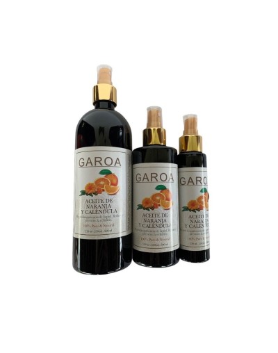 Aceite de naranja y caléndula