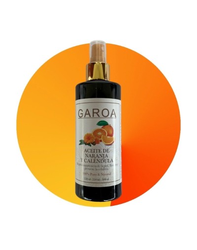 Aceite de naranja y caléndula