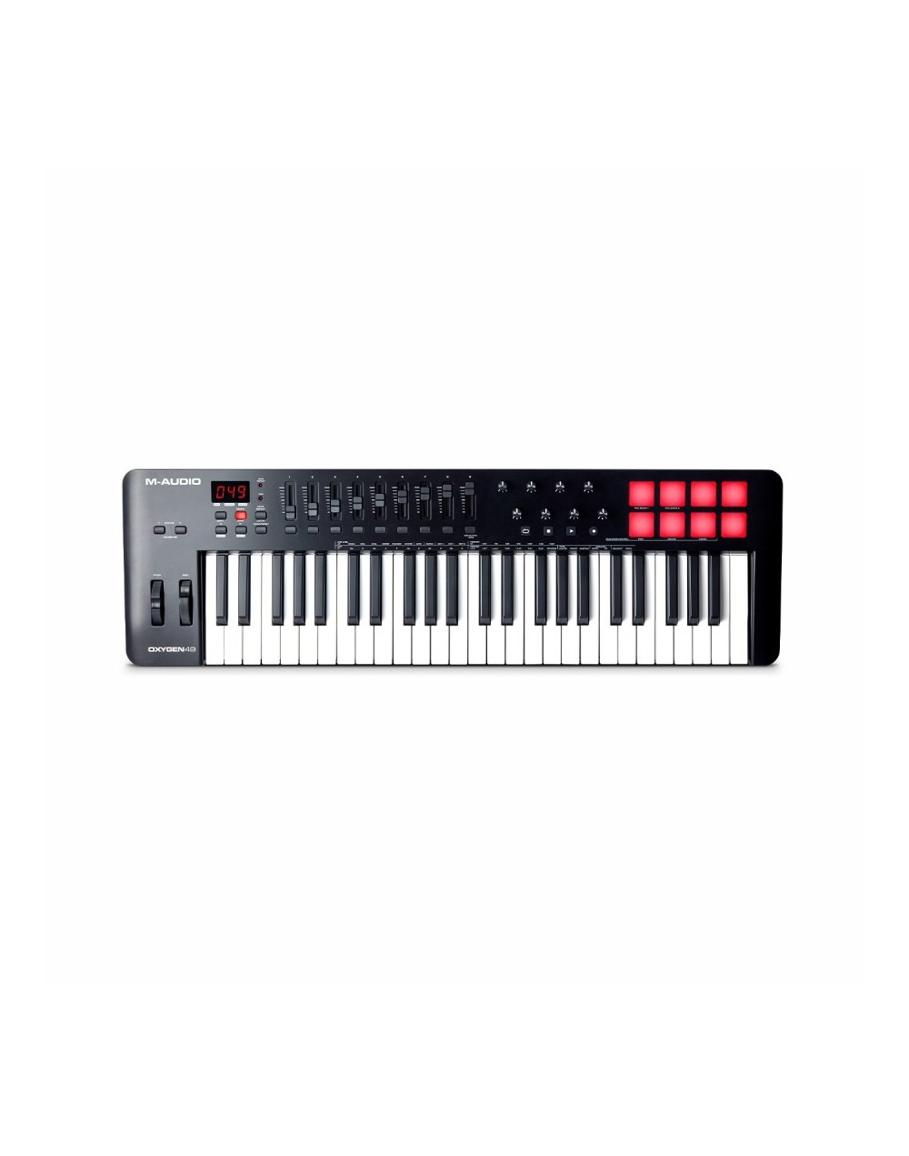 Controlador midi m-audio oxygen 49 mkv