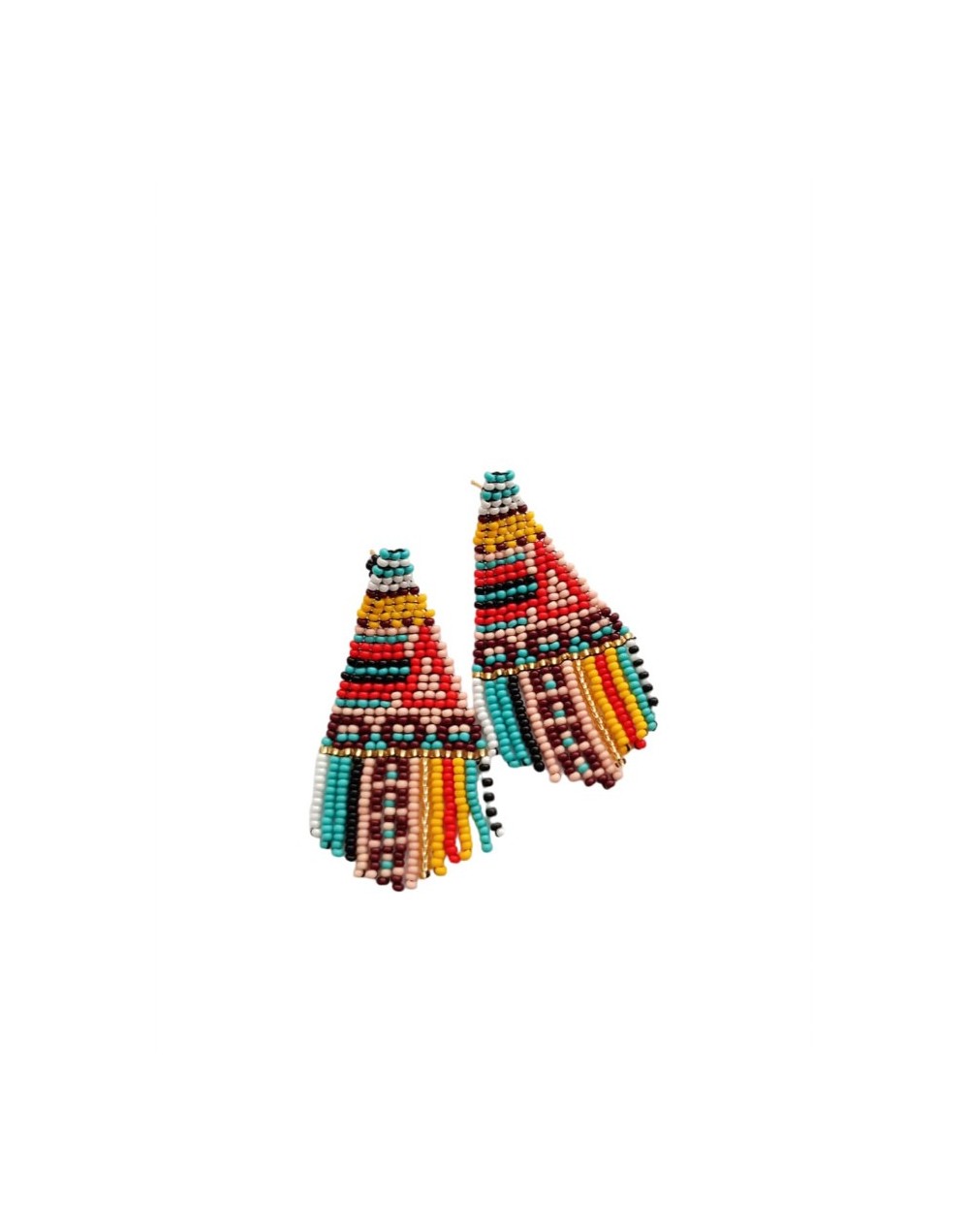 Aretes en mostacilla