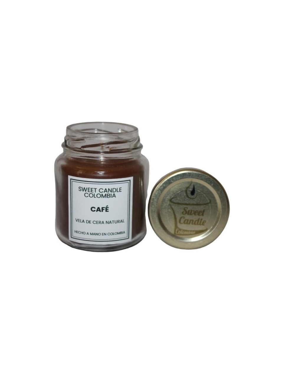 Velas aromaticas compota café aroma café