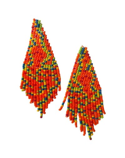 Aretes hechos a mano
