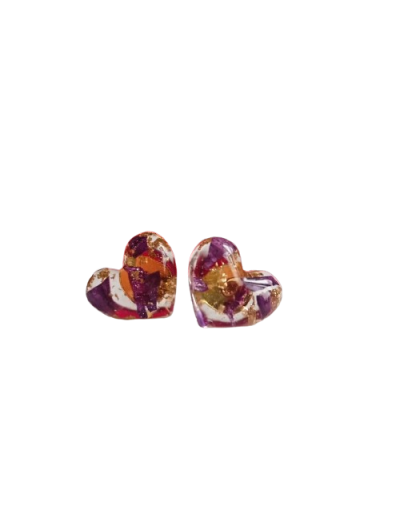 Mini topitos corazón pétalos eternos