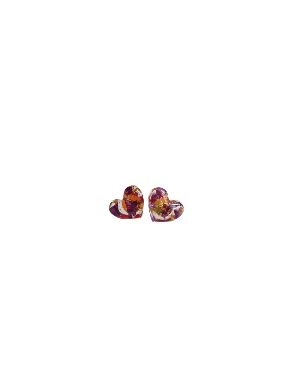 Mini topitos corazón pétalos eternos