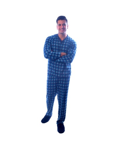 Pijama Dos Piezas Caballero Semitérmica