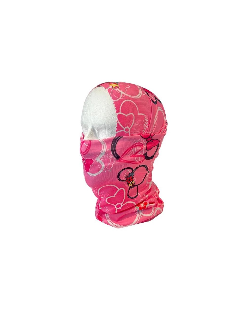 Cuello con diseño rosa croquis cabeza minnie