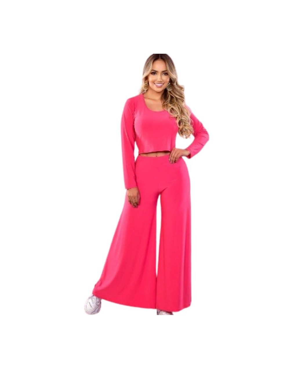 Conjunto  dama  plisado