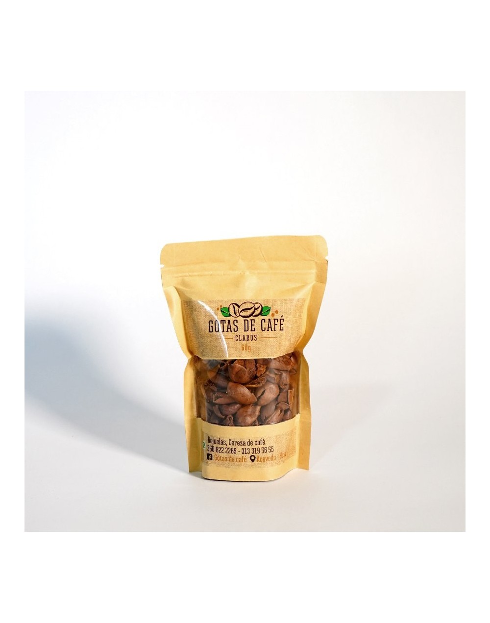Snack de cascara de cafè 60g.