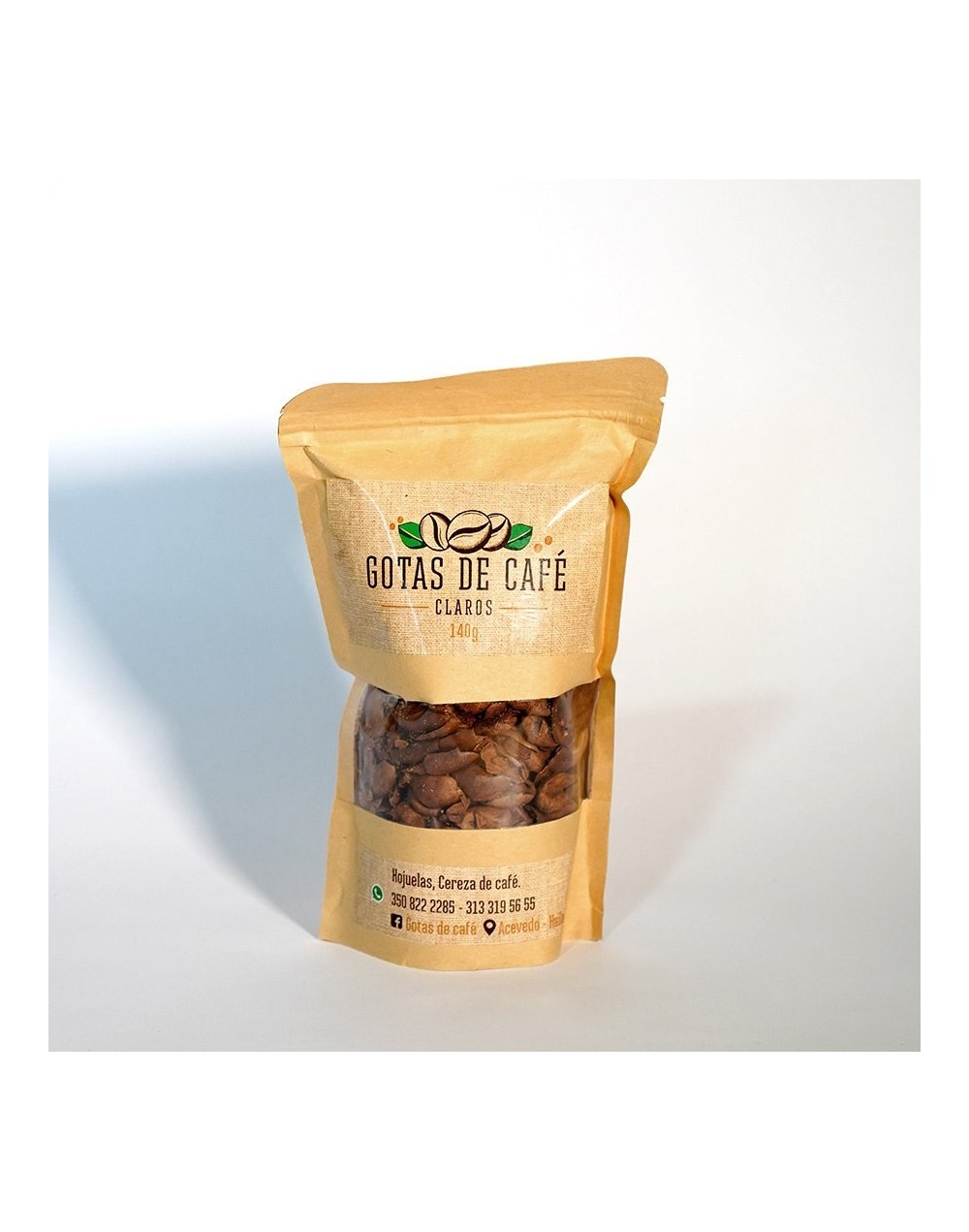 Snack de cascara de cafè 140g.