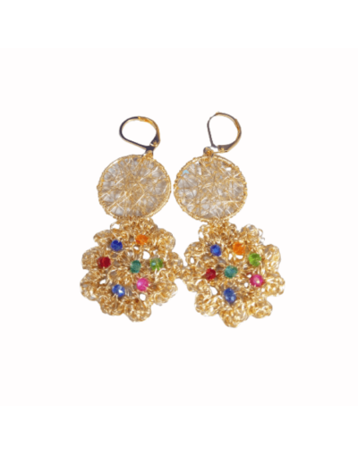Aretes flores 2