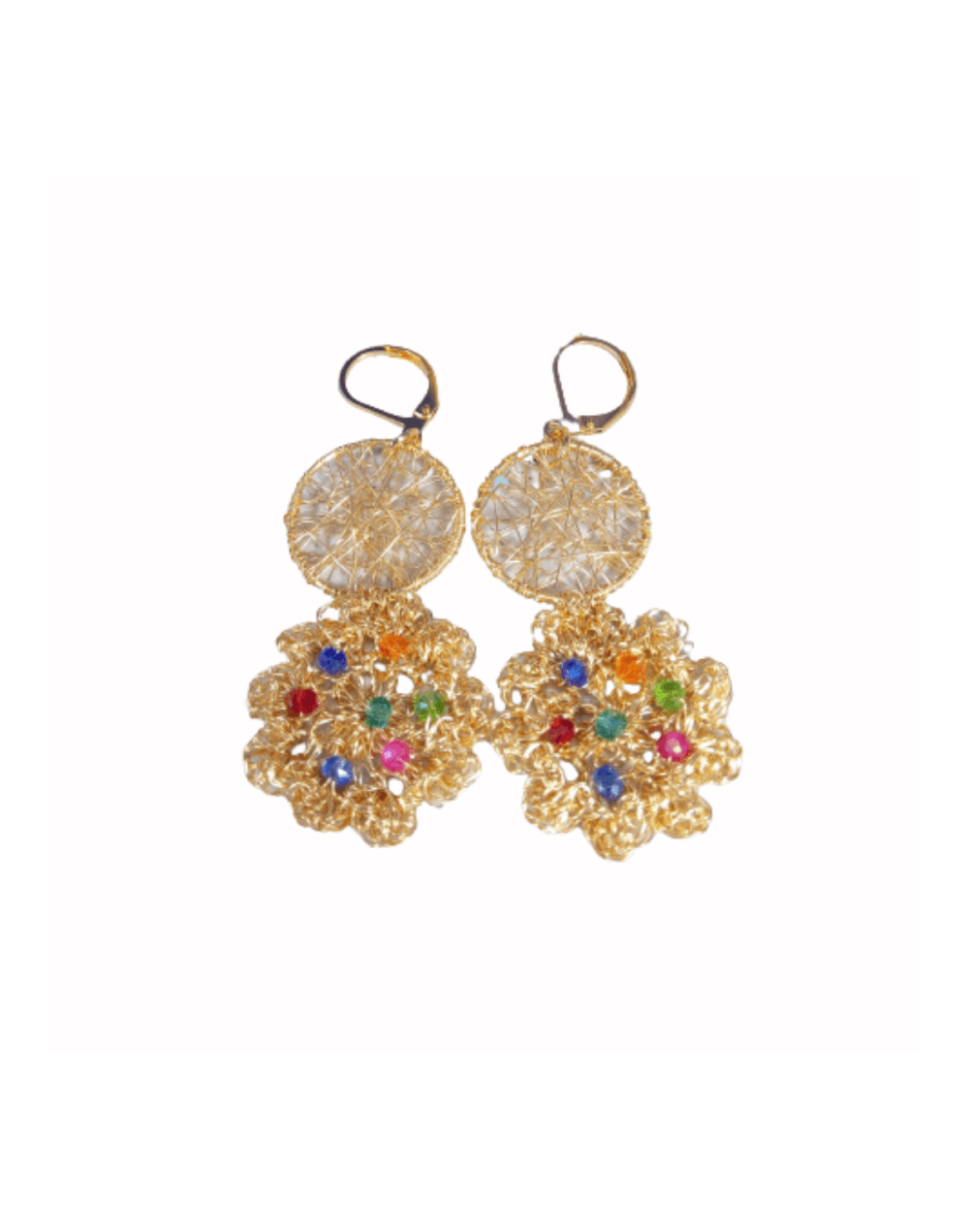 Aretes flores 2