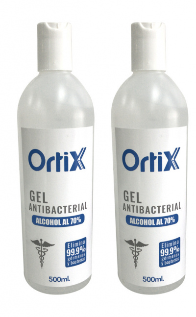 Kit Gel Antibacterial Ortix
