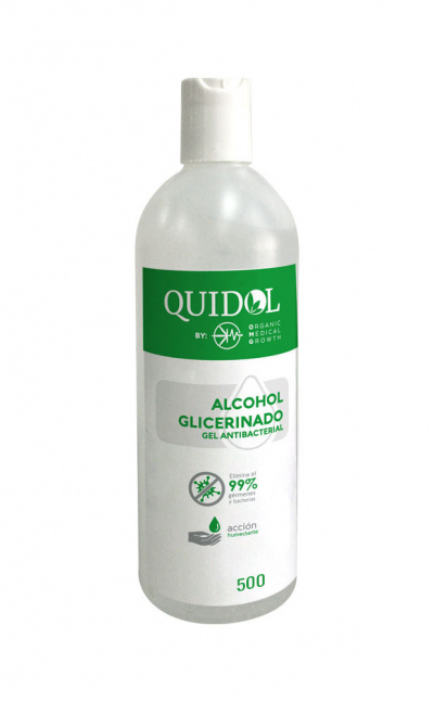 Alcohol Glicerinado Quidol X 500 Ml