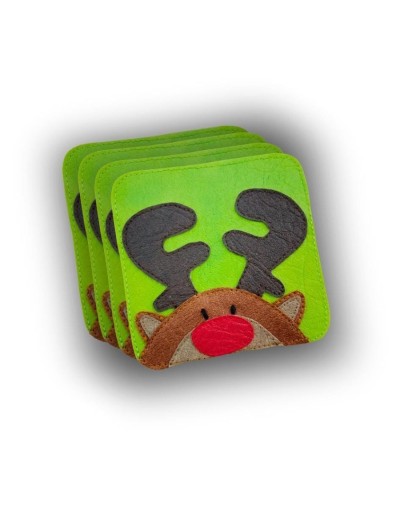 Portavasos reno juego x 4