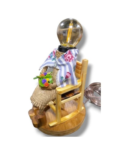 Lampara de mesa mesedora