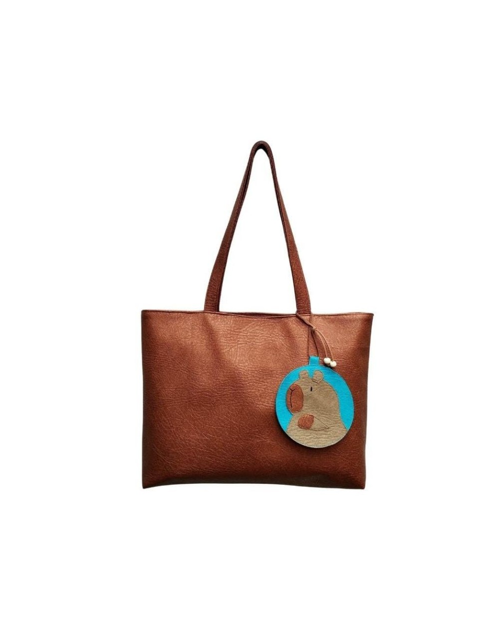 Bolso artesanal chiguiro macho.