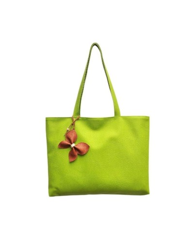 Bolso artesanal verde manzana