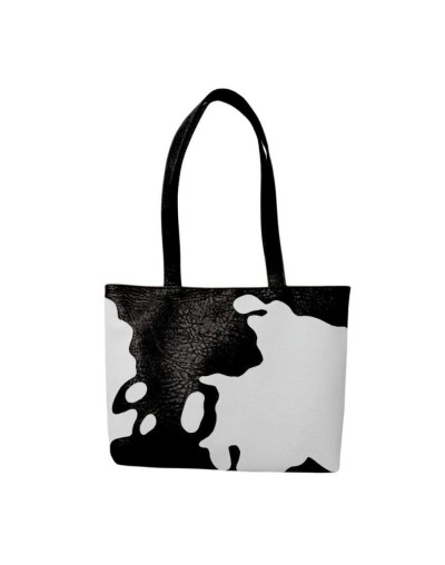 Bolso artesanal cow negro