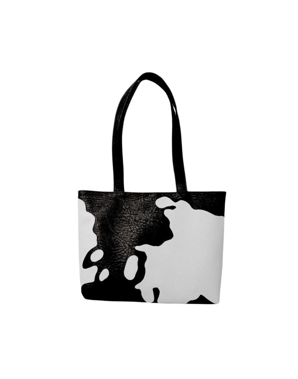 Bolso artesanal cow negro