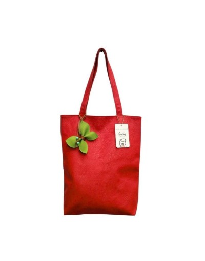 Bolso artesanal felicita rojo