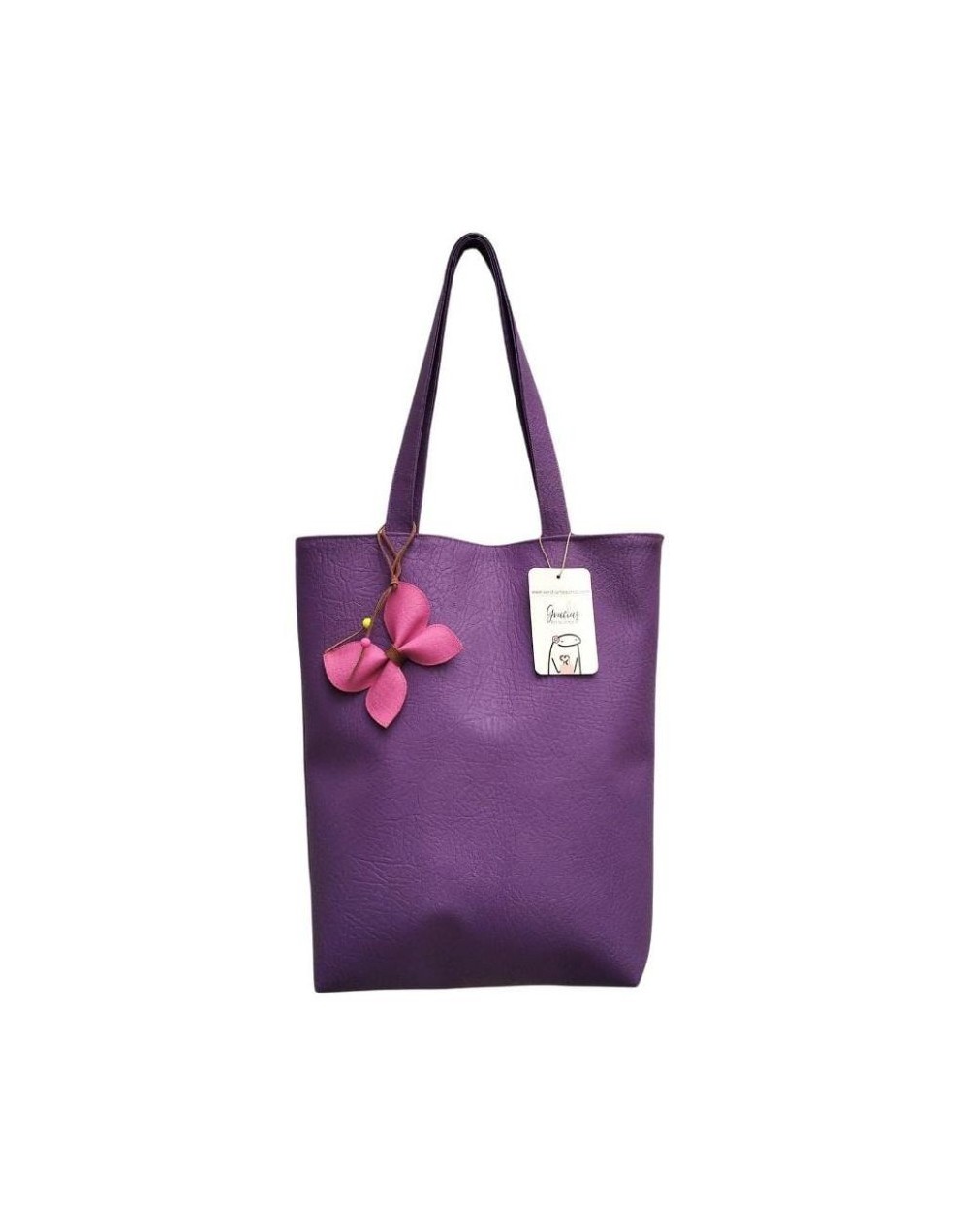 Bolso artesanal felicita violeta