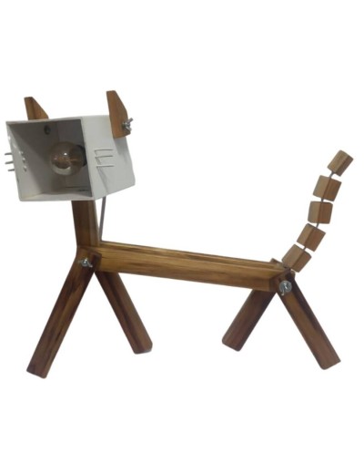 lampara de mesa Michi blanco