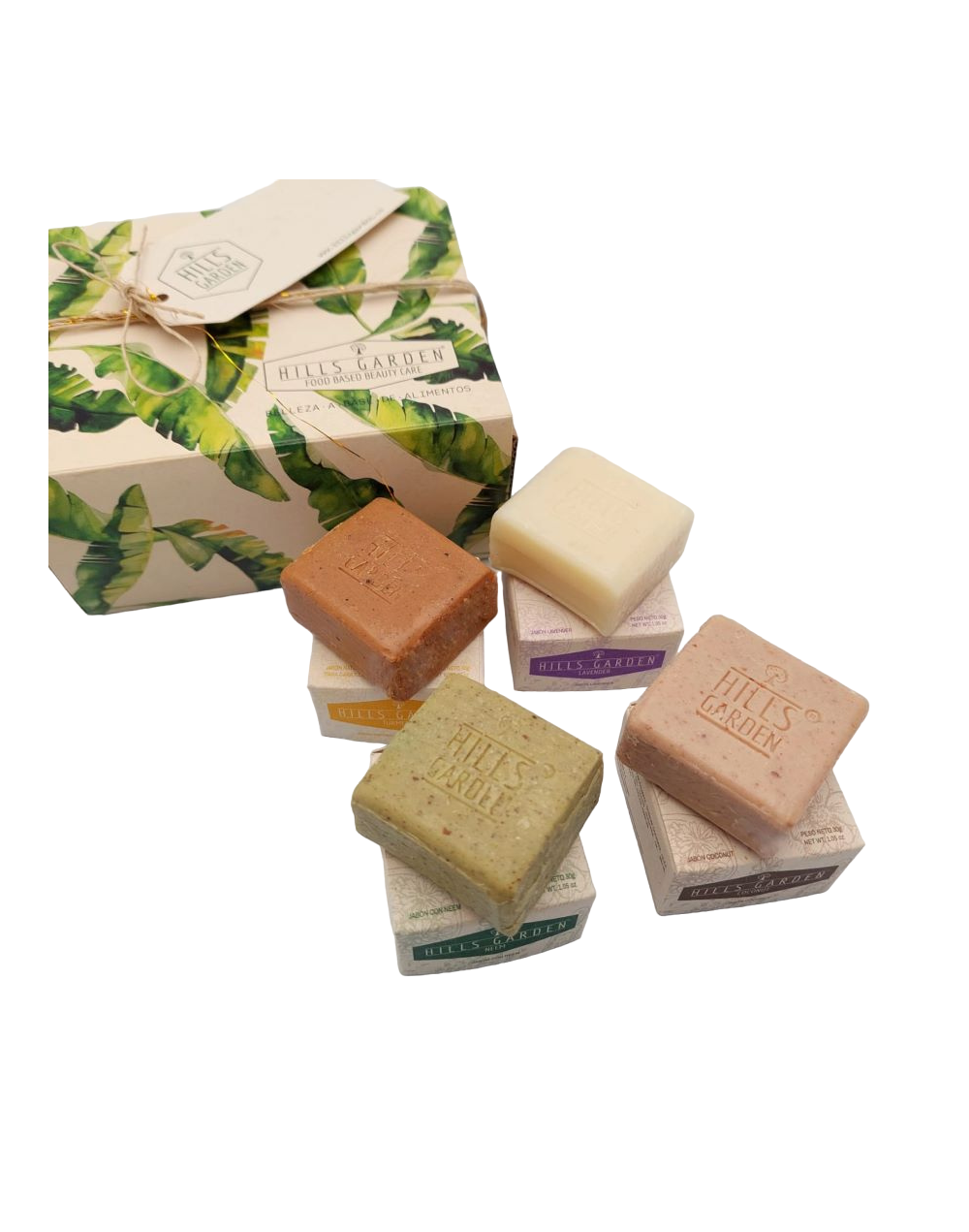Set 4 mini jabones 30g