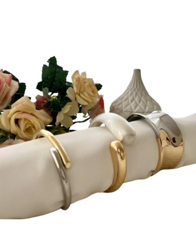 Brazalete maravilla combinado delgado