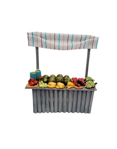 Tienda de frutas para pesebre