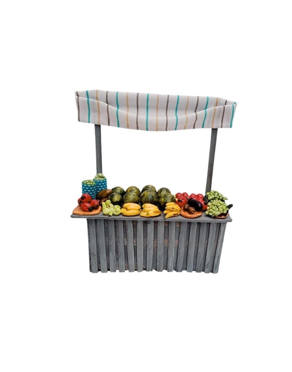 Tienda de frutas para pesebre