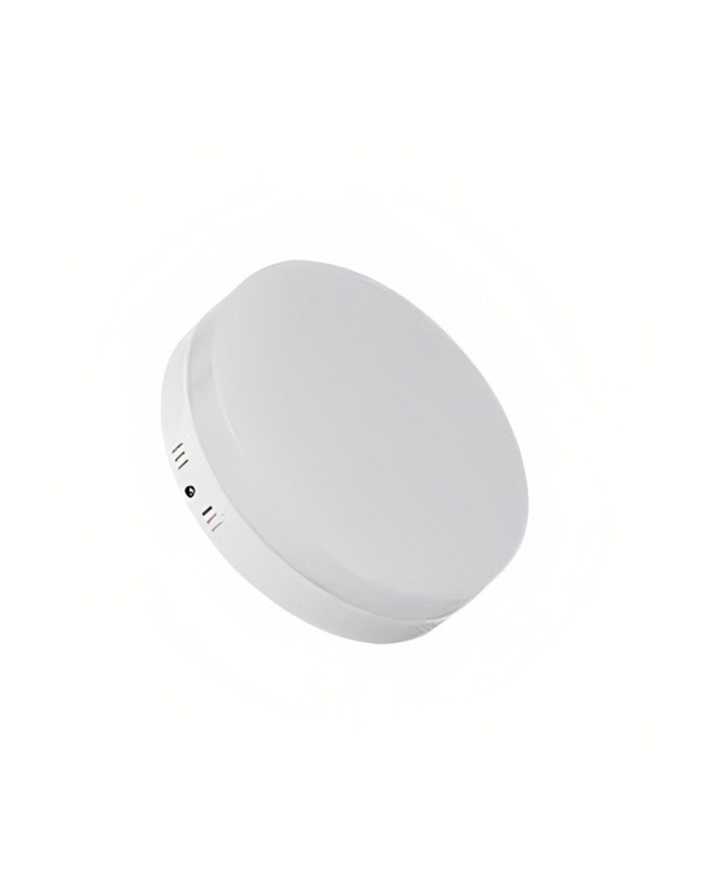 Panel led redondo sobreponer sin borde 18w luz blanca