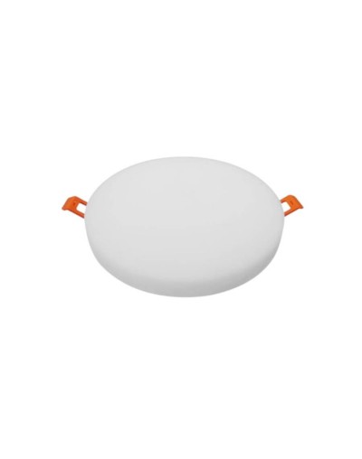 Panel led redondo incrustar sin borde 18w luz calida