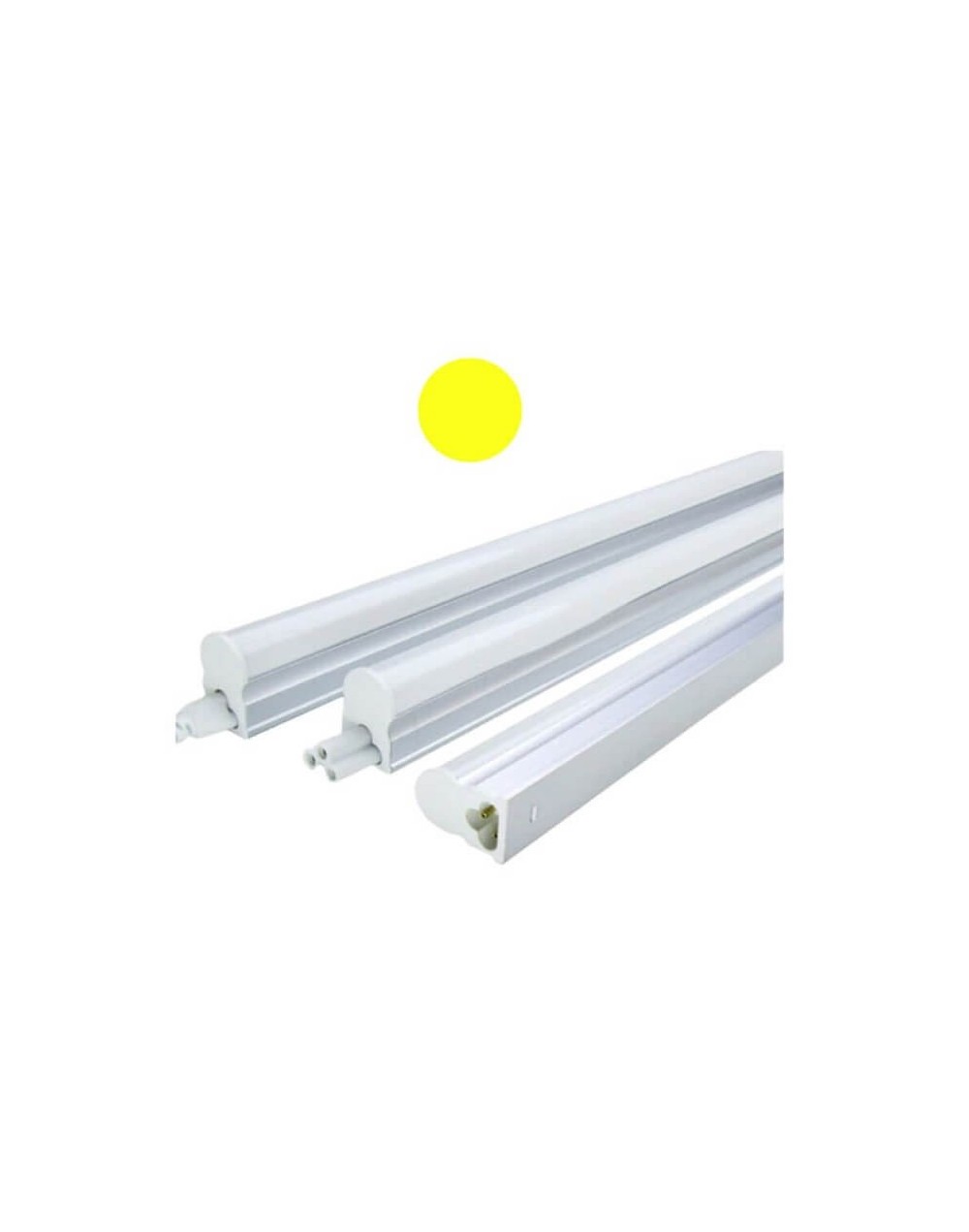 Lampara t5 led 18w 120cms luz color amarillo