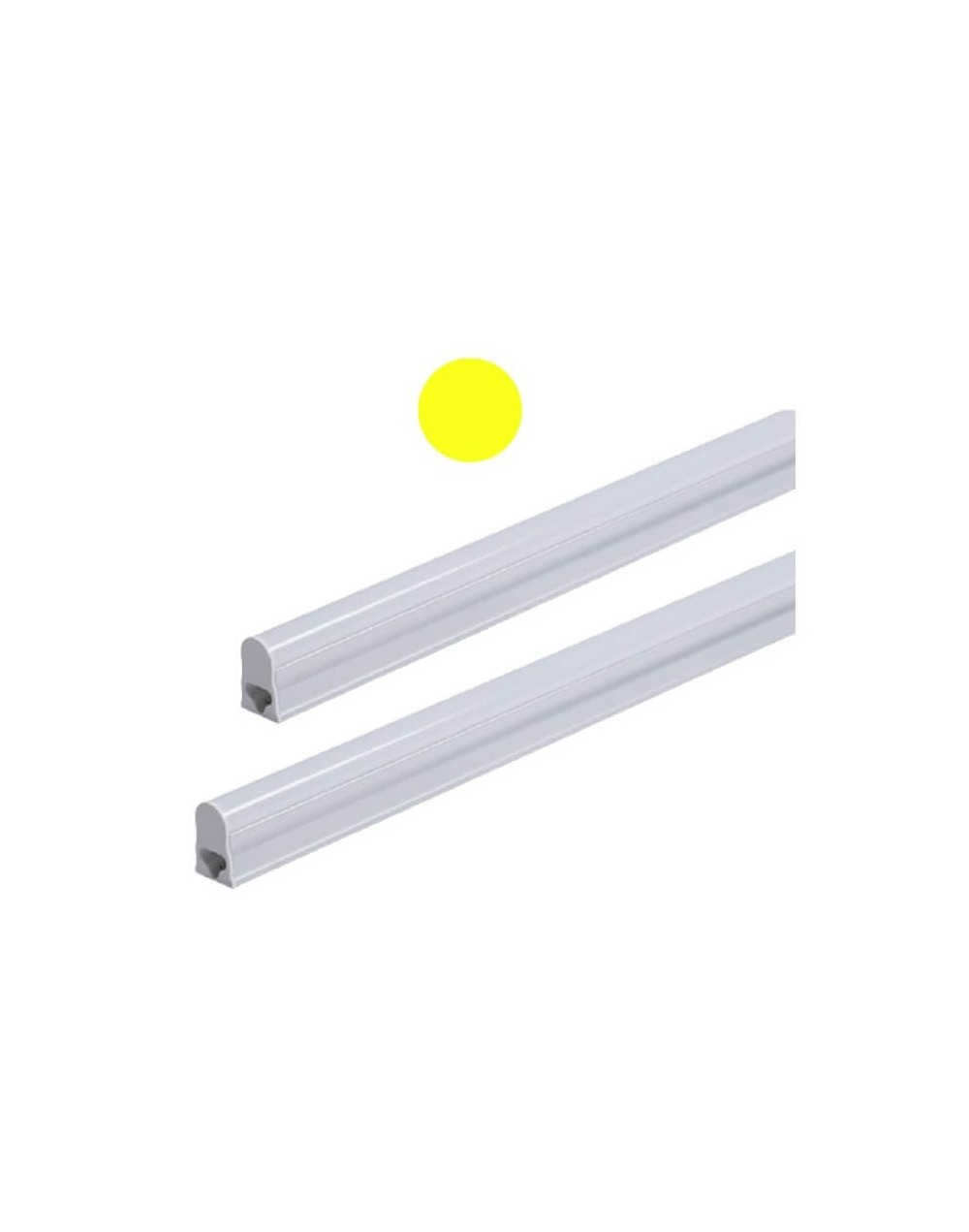 Lampara t5 led 14w 90cms luz color amarillo