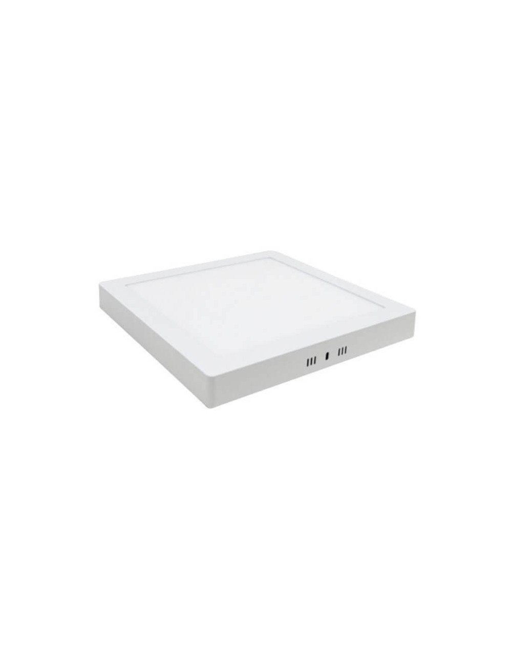 Panel led cuadrado sobreponer 12w luz calida