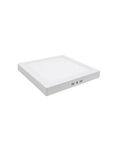Panel led cuadrado sobreponer 18w luz calida