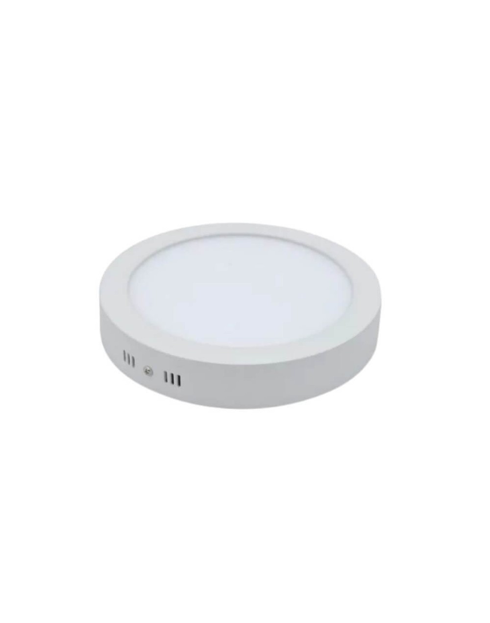 Panel Led Redondo Sobreponer 18W Luz Calida