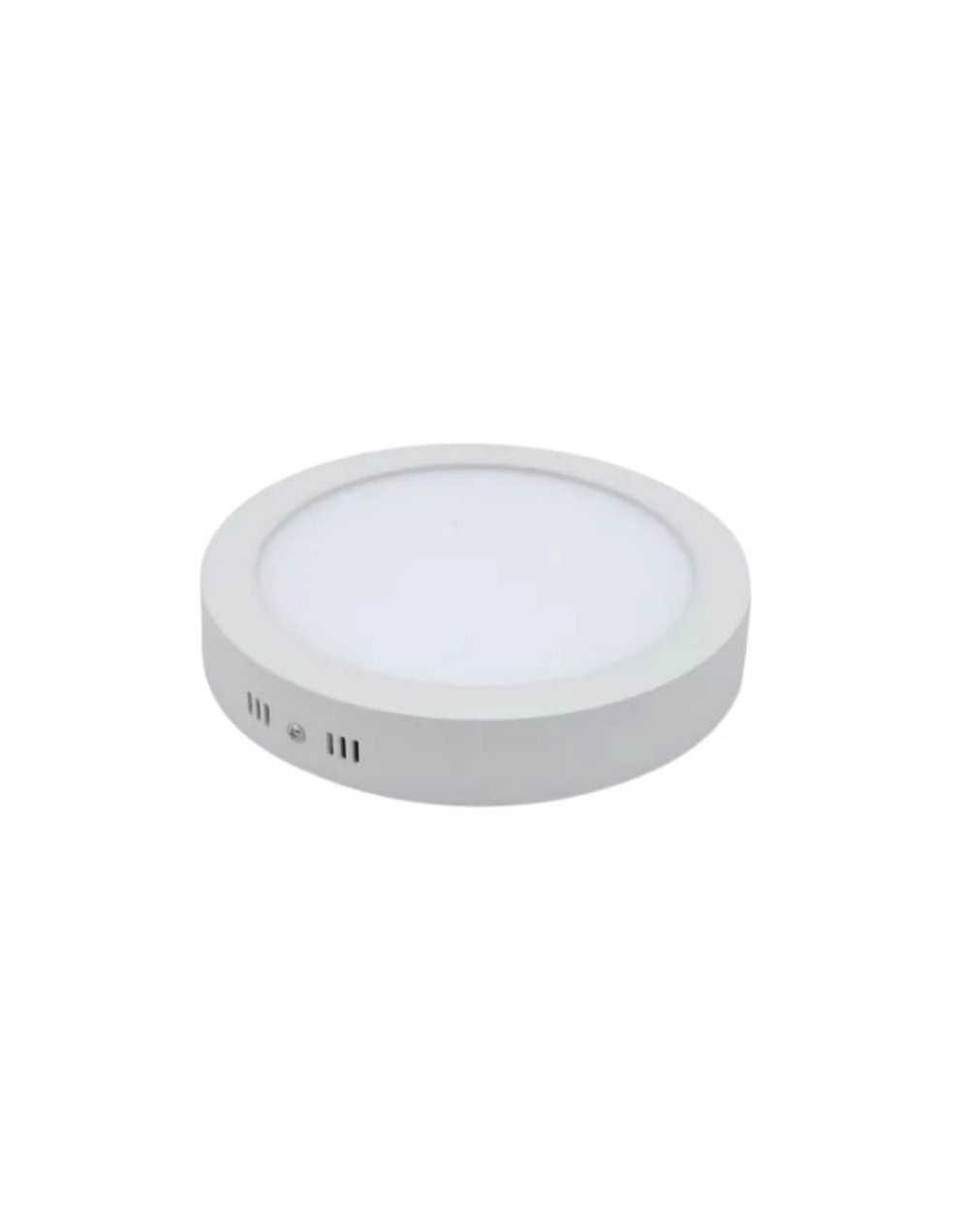 Panel Led Redondo Sobreponer 12W Luz Blanca