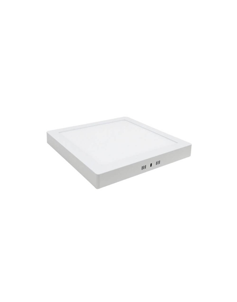 Panel led cuadrado sobreponer 6w luz calida