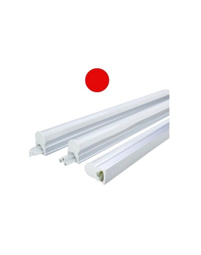 Lampara t5 led 18w 120cms luz roja
