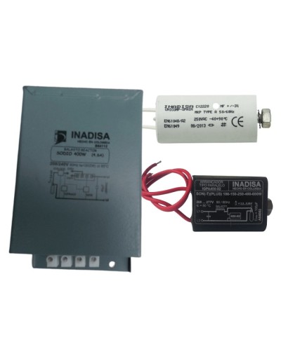 Kit Armado Sodio 400w 220v Marca Inadisa