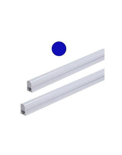 Lampara t5 led 14w 90cms luz color azul