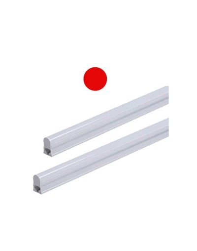 Lampara t5 led 14w 90cms luz color rojo