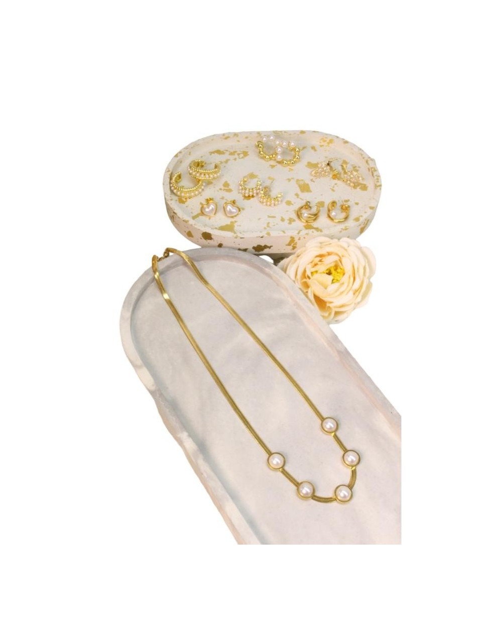 Collar 5 perlas