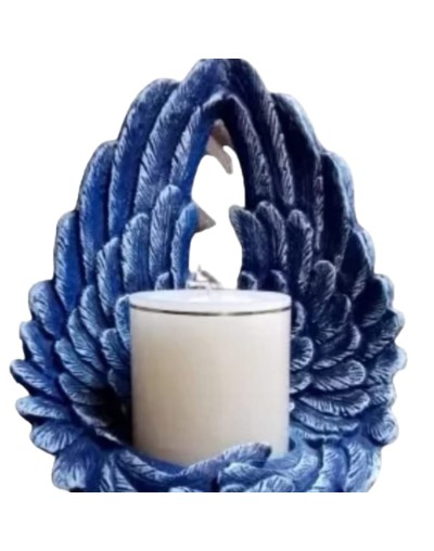 Alas de ángel azules
