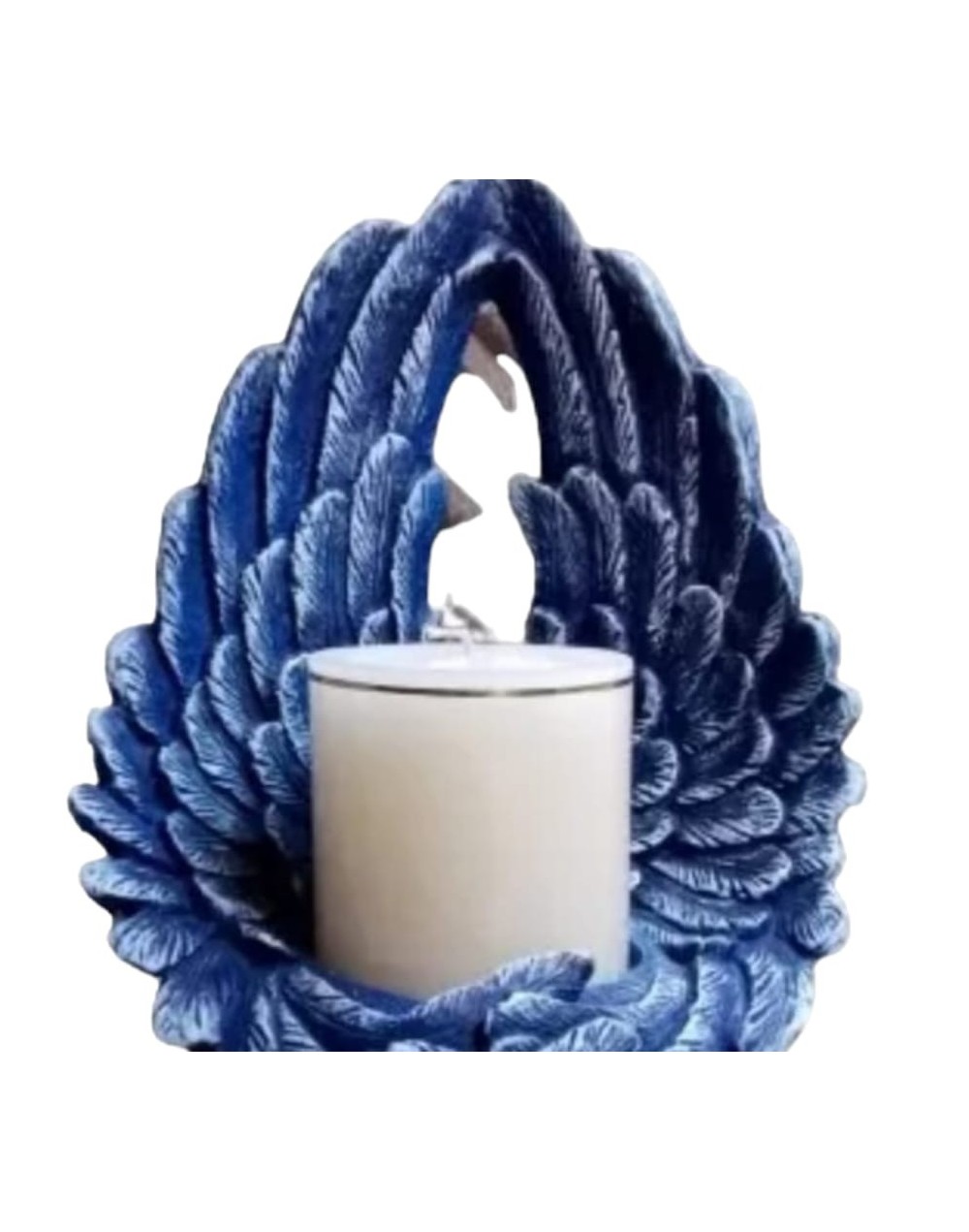 Alas de ángel azules